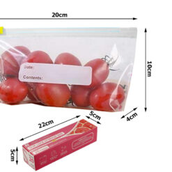 Taassuletavad säiltuskotid toidule / sügavkülmakotid 20tk Soodukas.Com