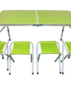 kokkupandav matkalaud 4 tooli 10