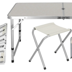 Kokkupandav matkalaud + 4 tooli – Soodukas.Com Kokkupandav matkalaud + 4 tooli Soodukas.Com