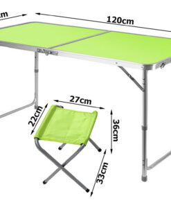 kokkupandav matkalaud 4 tooli 12