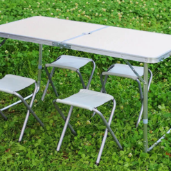 Kokkupandav matkalaud + 4 tooli – Soodukas.Com Kokkupandav matkalaud + 4 tooli Soodukas.Com