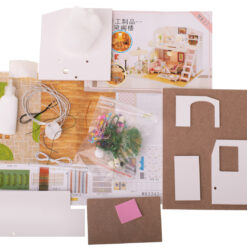 Minimaja meisterdamiskomplekt led valgustusega Soodukas.Com