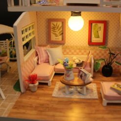 Minimaja meisterdamiskomplekt led valgustusega Soodukas.Com