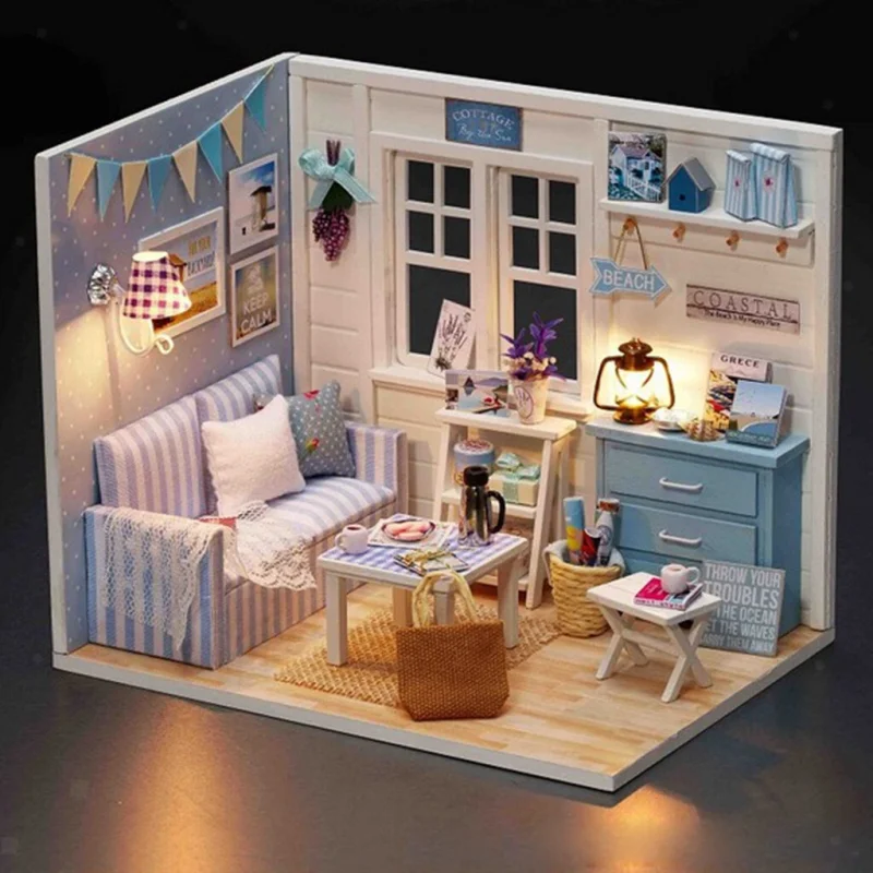Minimaja meisterdamiskomplekt led valgustusega - Image 3