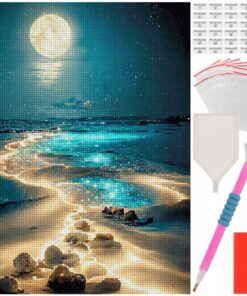 Teemanditikand - 5D teemantmosaiik "Öine rand"