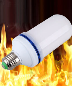 Dekoratiivne leegi efektiga LED lambipirn E27 4