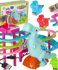 Dinosauruste rajamäng helide ja valgusega