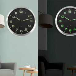 Helendavate numbritega seinakell - 30cm Soodukas.Com