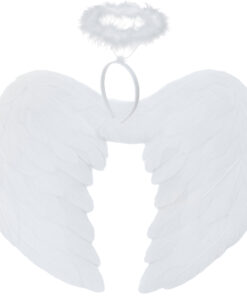 Ingli kostüüm - ingli tiivad + oreool