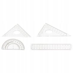 Sirklite ja joonlaudade komplekt - 10 osa Soodukas.Com