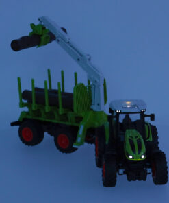 Kaugjuhitav traktor koos tostuk haagisega 11
