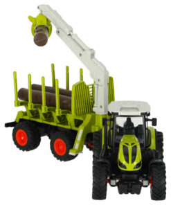 Alternative view of Kaugjuhitav traktor koos tõstuk-haagisega