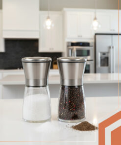 Klaasist soola ja pipraveski komplekt 3