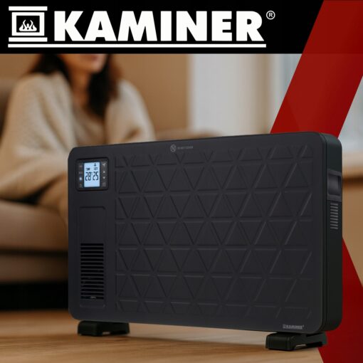 Konvektsioonradiaator - 2300W nutikas elektriradiaator WiFi ja puldiga - Image 2
