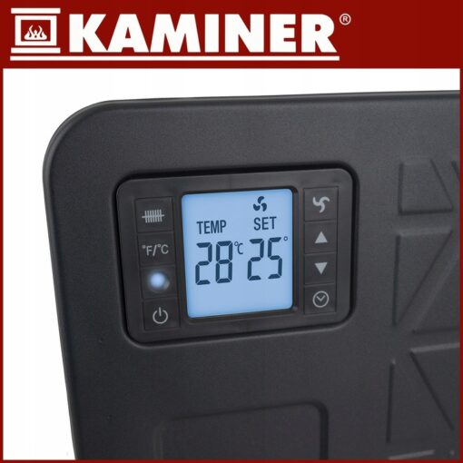 Konvektsioonradiaator - 2300W nutikas elektriradiaator WiFi ja puldiga - Image 3