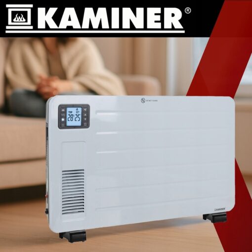 Konvektsioonradiaator - 2300W nutikas elektriradiaator WiFi ja puldiga - Image 2