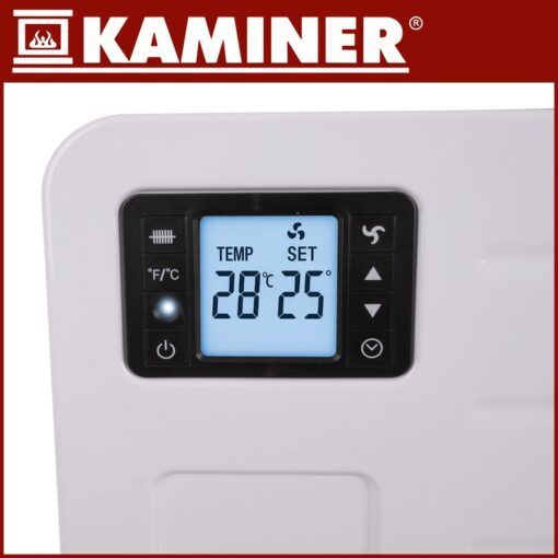 Konvektsioonradiaator - 2300W nutikas elektriradiaator WiFi ja puldiga - Image 3