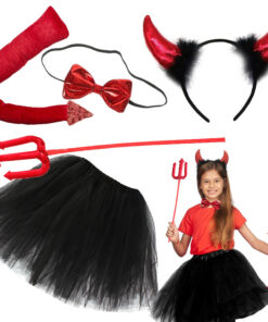 Kuradi kostüüm tüdrukutele