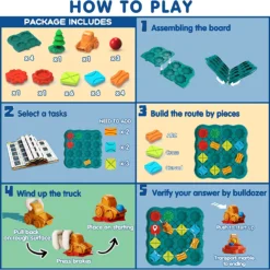 Loogikamäng "Autoteede labürint" Soodukas.Com