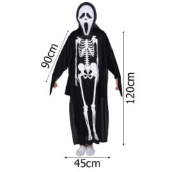 Luukere kostüüm - Halloween skeleton kostüüm Soodukas.Com