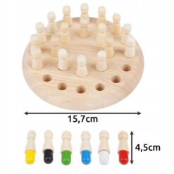 Puidust mälumäng "Memory Chess" Soodukas.Com