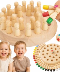 Puidust mälumäng "Memory Chess"