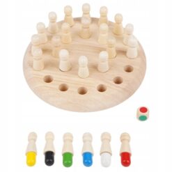 Puidust mälumäng "Memory Chess" Soodukas.Com