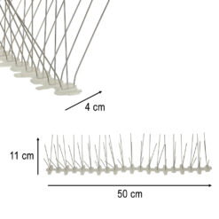 Metallist linnupiigid 50cm - roostevabade ogadega linnutõke – Soodukas.Com Metallist linnupiigid 50cm - roostevabade ogadega linnutõke Soodukas.Com
