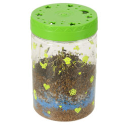 LED valgustusega mini-terraarium taimede ja dinosaurustega Soodukas.Com