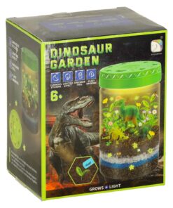 Mini terraarium dinosauruste ja LED valgustusega 16
