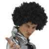 Must lokkis afro stiilis parukas