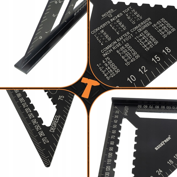 Nurgik puusepale 30 × 30 cm (Johnsoni kolmnurk) - Image 5