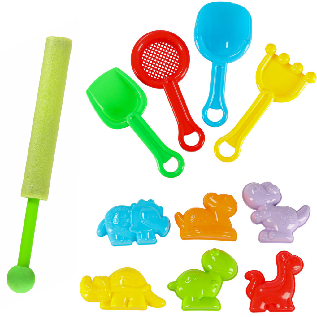 Rannamänguasjade komplekt - liivakasti mänguasjad + veepüss – Soodukas.Com Rannamänguasjade komplekt - liivakasti