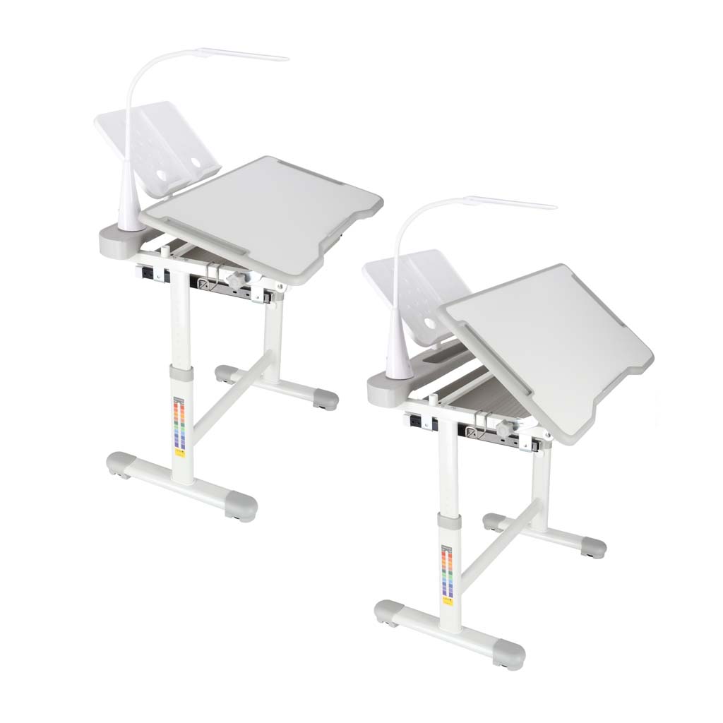 Reguleeritav laste kirjutuslaud ja tool + LED lamp ja lisad - Image 5