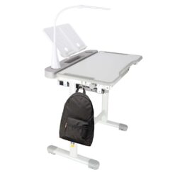 Reguleeritav laste kirjutuslaud ja tool + LED lamp ja lisad Soodukas.Com