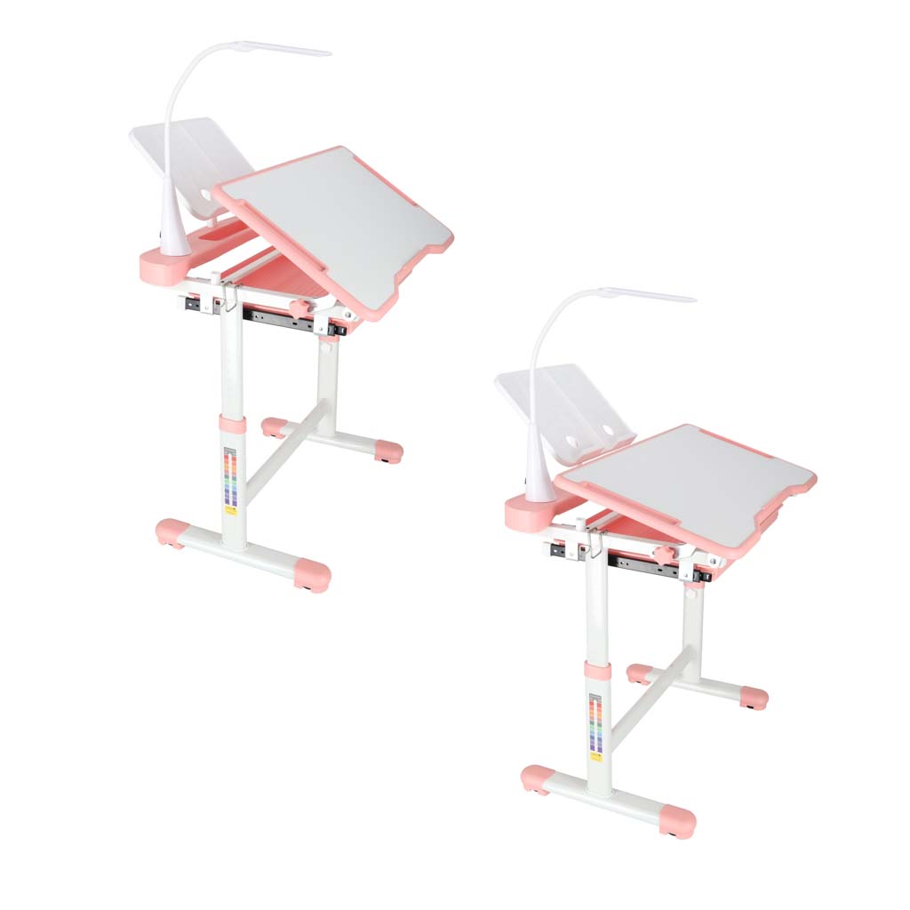 Reguleeritav laste kirjutuslaud ja tool + LED lamp ja lisad - Image 4