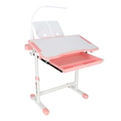 Reguleeritav laste kirjutuslaud ja tool + LED lamp ja lisad Soodukas.Com