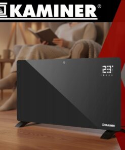 Alternative view of Elektriradiaator 2300–2500W - klaasradiaator WiFi ja kaugjuhtimisega