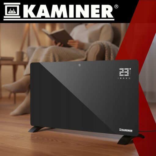 Elektriradiaator 2300–2500W - klaasradiaator WiFi ja kaugjuhtimisega - Image 2