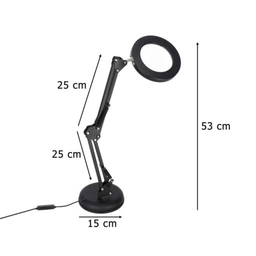 Reguleeritav LED laualamp suurendusklaasiga - Image 14