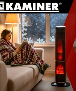 Elektrikamin - lõkke efektiga soojapuhur Soodukas.Com