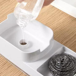 Nõudepesuvahendi dosaator - 2in1 nõudepesusvammi hoidik Soodukas.Com