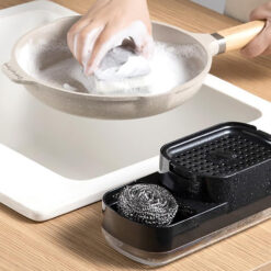 Nõudepesuvahendi dosaator - 2in1 nõudepesusvammi hoidik Soodukas.Com