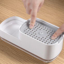 Nõudepesuvahendi dosaator - 2in1 nõudepesusvammi hoidik Soodukas.Com