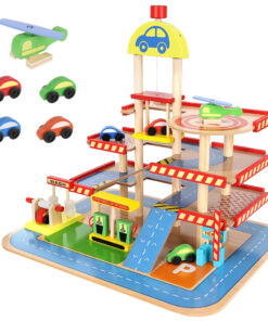 Suur puidust parkimismaja komplekt