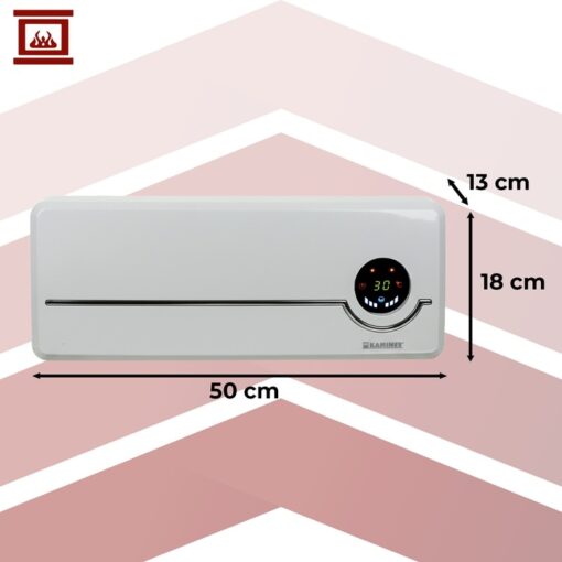 Seinale paigaldatav soojapuhur WiFi ja puldiga - Image 9