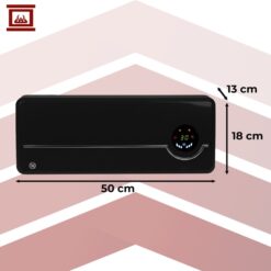 Seinale paigaldatav soojapuhur WiFi ja puldiga  Soodukas.Com