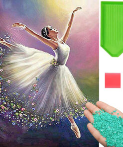 Teemanditikand / teemantmosaiik "Baleriin"