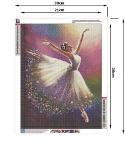 Alternative view of Teemanditikand / teemantmosaiik "Baleriin"