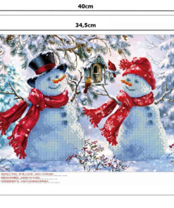 Alternative view of Teemanditikand / teemantmosaiik "Lumememmed"